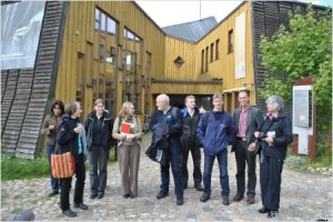 Leonardo group at start up meeting - our INTO friend Sue Cassell is fourth from the left!