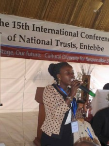 Speaking at the 15th INTO conference in Entebbe