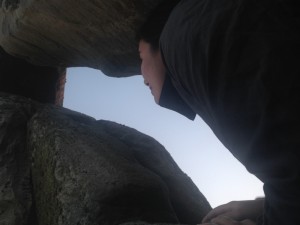 Getting upclose and personal with the stones of Stonehenge