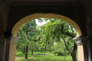 Kromeriz parish garden