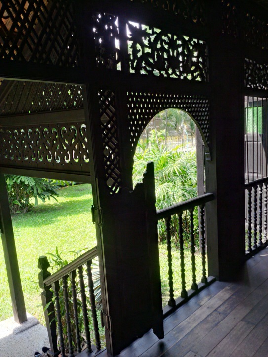Interior view of the RumahPenghulu house